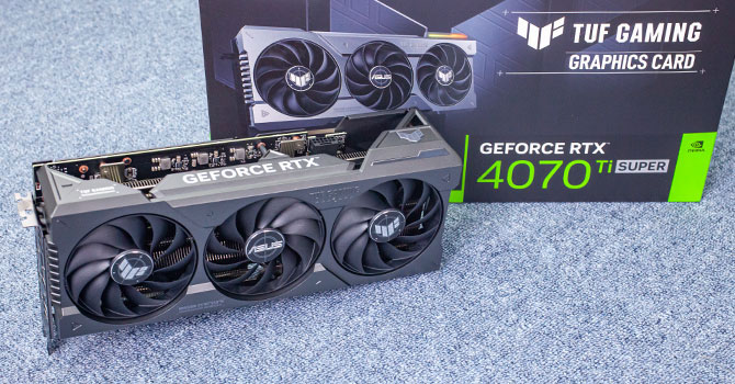 بررسی کارت گرافیک ایسوس TUF RTX 4070 Ti Super OC