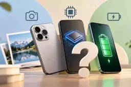برای خرید گوشی، دوربین مهمتر است یا پردازنده و باتری